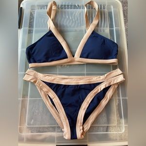 L*space bikini - small top, medium bottom